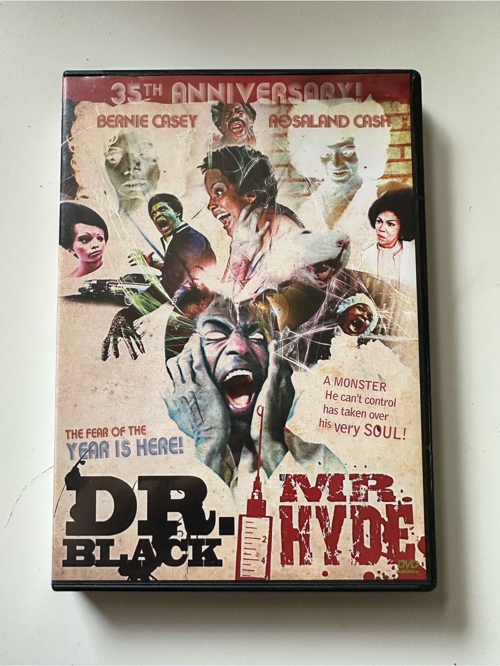 Dr. Black and Mr. Hyde (DVD, 2011, 35th Anniversary) NEW